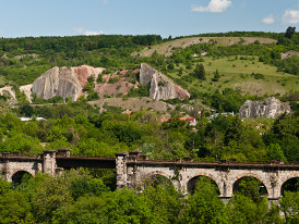 Prokopské údolí nedaleko restaurace